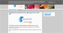 Desktop Screenshot of blog.asorcad.es